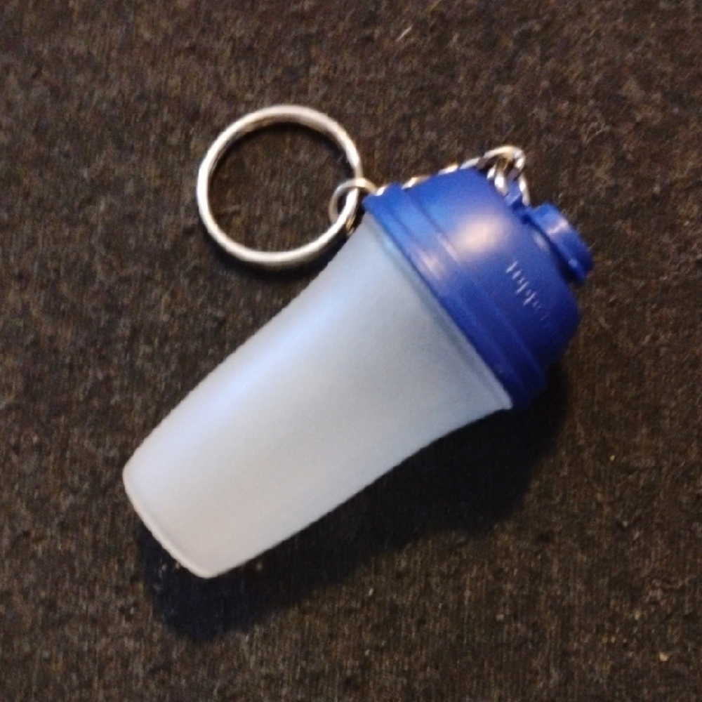 vintage Tupperware keychain